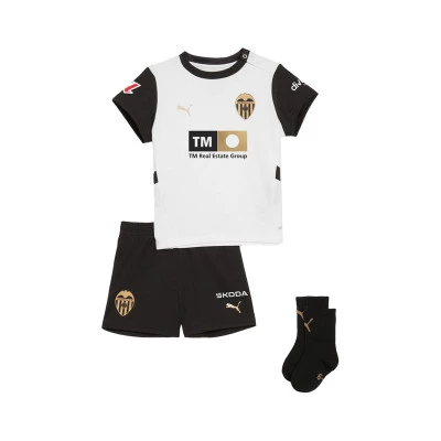 Valencia CF Primera Equipación 2024-2025 Bebé Kit