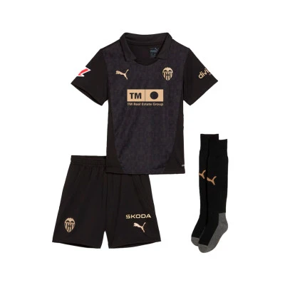 Conjunto Valencia CF Segunda Equipación 2024-2025 Niño