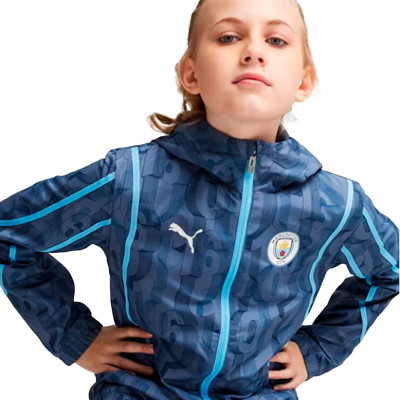Kids Manchester City Pre-Match 2024-2025 Jacket