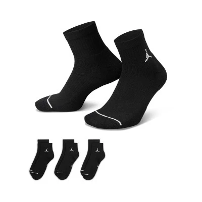 Meias Everyday Cushioned Poly Ankle (3 Pares)