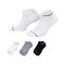 Jordan Everyday Cushioned Poly No-show (3 Pairs) Socks