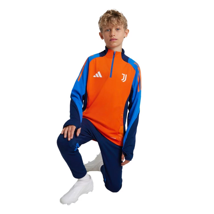 Felpa adidas Juventus Training 2024 2025 per Bambini Team Orange Futbol Emotion