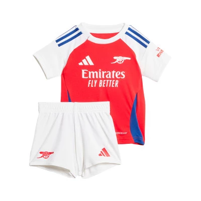 Conjunto Arsenal FC Primera Equipación 2024-2025 Bebé