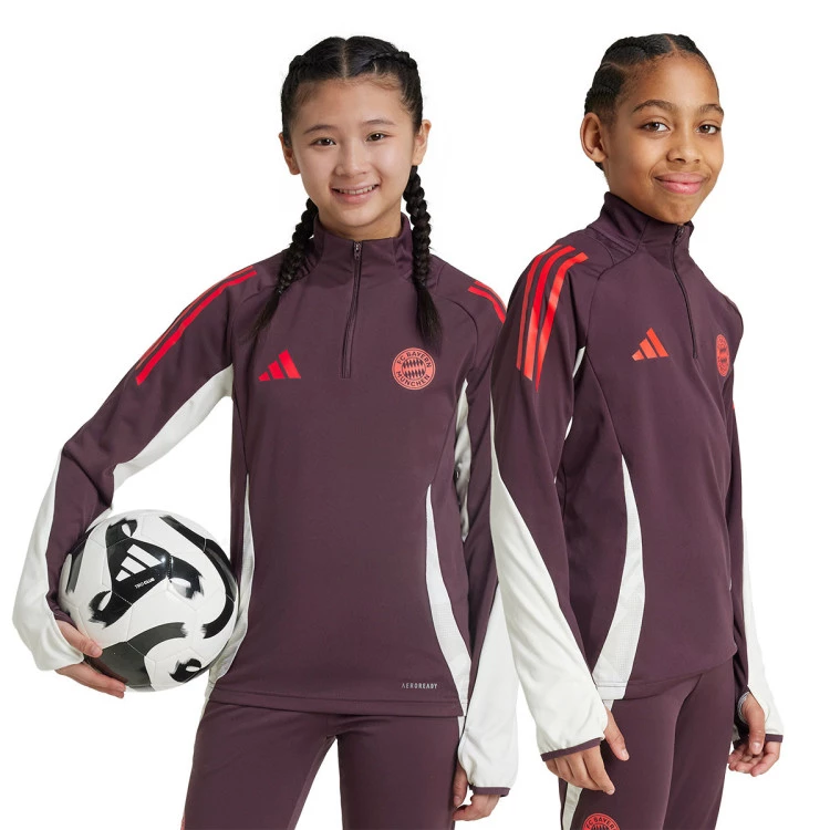 sudadera-adidas-fc-bayern-training-2024-2025-nino-shadow-maroon-red-0