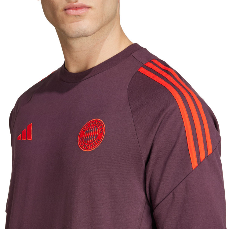 camiseta-adidas-fc-bayern-training-2024-2025-shadow-maroon-red-4