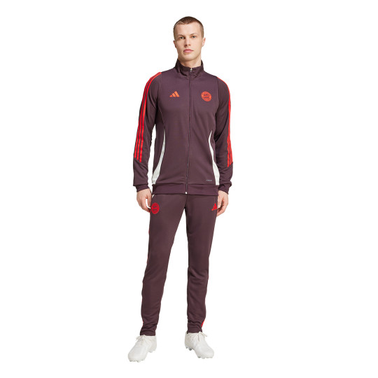 Tracksuit adidas FC Bayern Training 2024 2025 Shadow Maroon Red Futbol Emotion