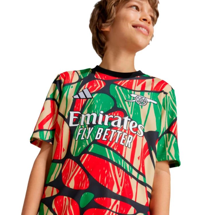 camiseta-adidas-arsenal-fc-pre-match-2024-2025-nino-red-black-2