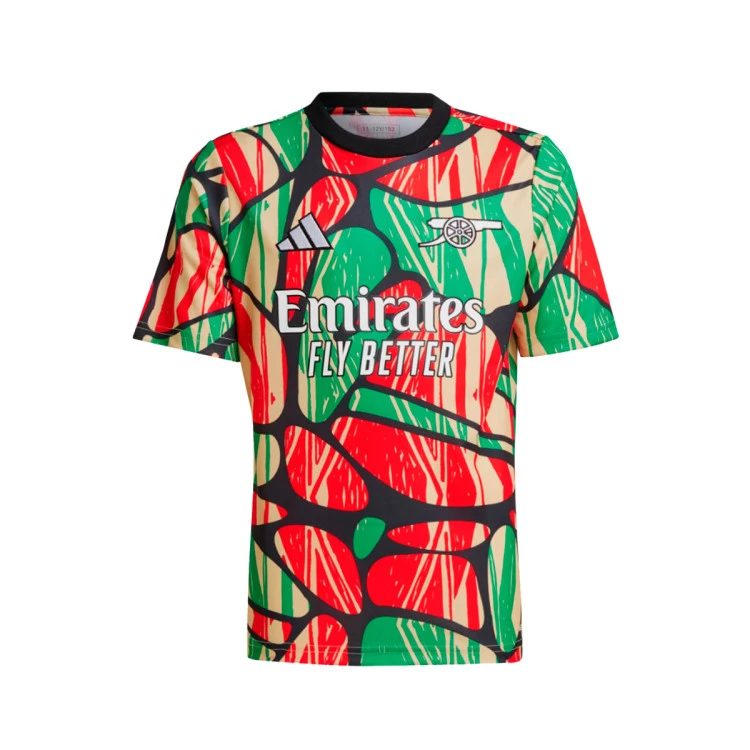 camiseta-adidas-arsenal-fc-pre-match-2024-2025-nino-red-black-4