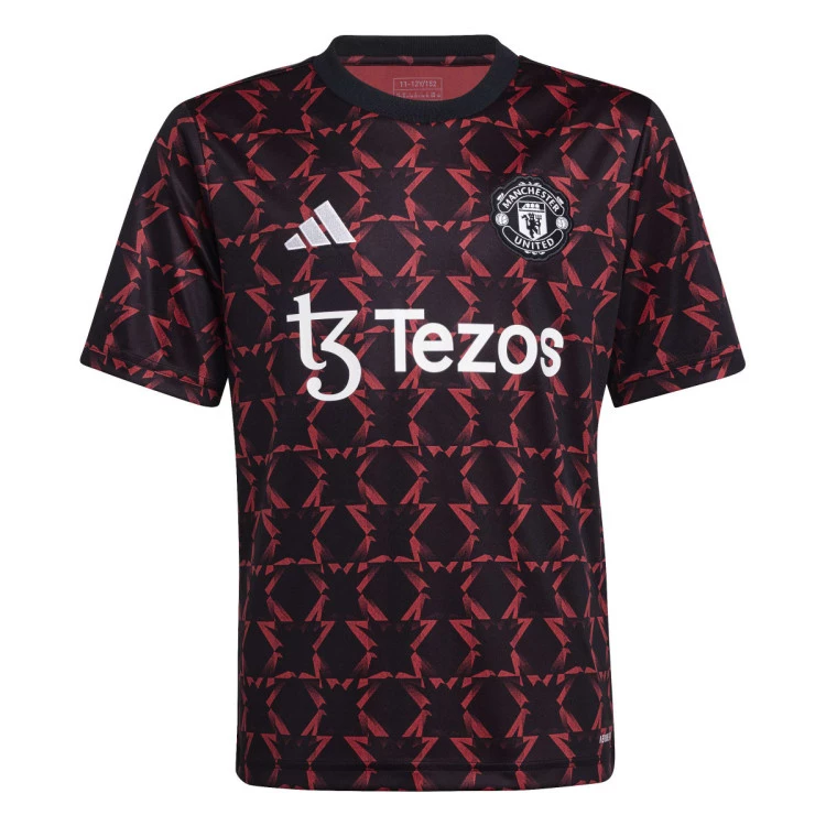 camiseta-adidas-manchester-united-pre-match-2024-2025-nino-black-red-4