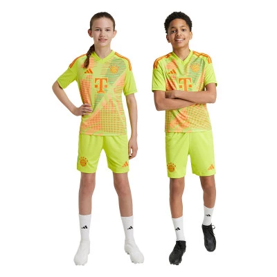 Short Enfants FC Bayern Kit Domicile Gardien de but 2024-2025