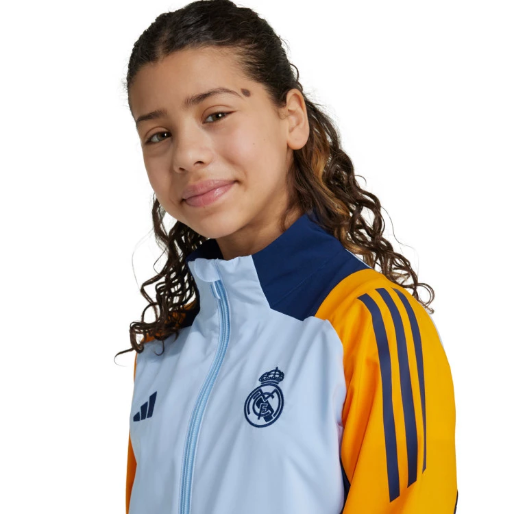 chaqueta-adidas-real-madrid-training-2024-2025-nino-glow-blue-crew-orange-team-navy-blue-2