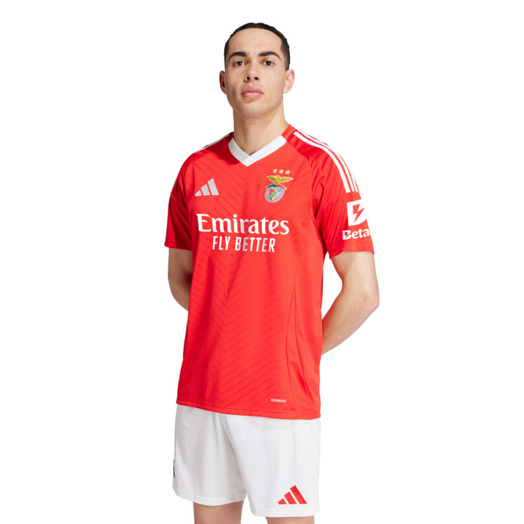 Camisola adidas SLB Benfica Primeiro Equipamento 20242025 Red Fútbol