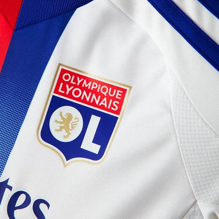 conjunto-adidas-olympique-lyon-primera-equipacion-2024-2025-nino-white-5