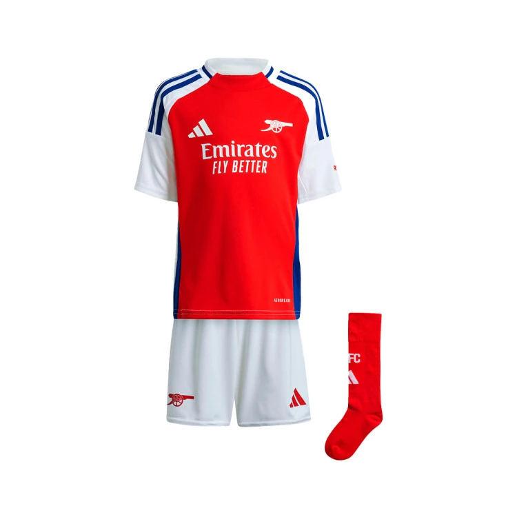 conjunto-adidas-arsenal-fc-primera-equipacion-2024-2025-nino-better-scarlet-white-2