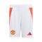 adidas Kids Manchester United 2024-2025 Home Kit Shorts