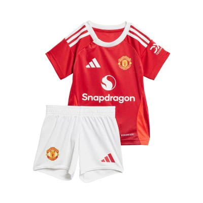 Strój Niemowlęta Manchester United 2024-2025 Strona główna