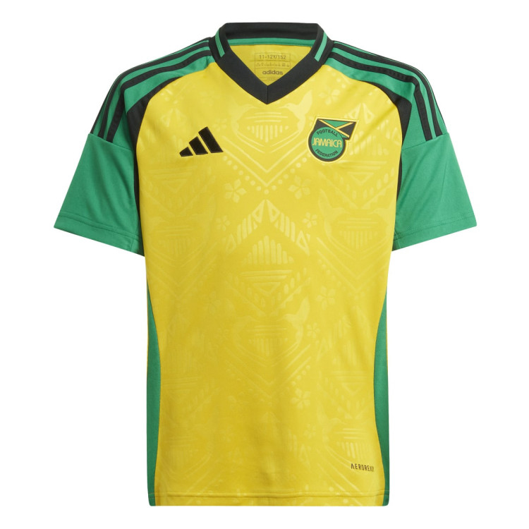 Jersey adidas Kids Jamaica 2024-2025 Home Hazy Yellow - Fútbol Emotion