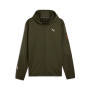 Puma Flex Panelled Jacket-Dark Olive