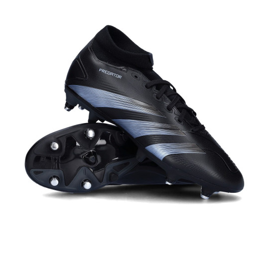 Football Boots adidas Predator League L SG Core Black Carbon Core Black Futbol Emotion