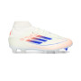 F50 League Mid FG/MG Mujer-White-Lucid Blue-Solar Red