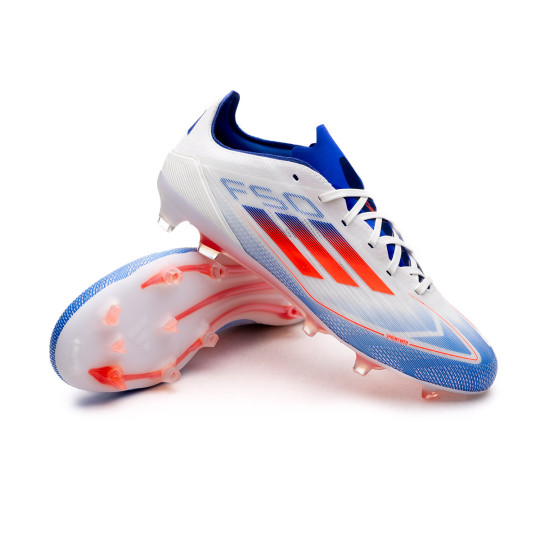 Scarpe adidas F50 Pro FG White Solar Red Lucid Blue