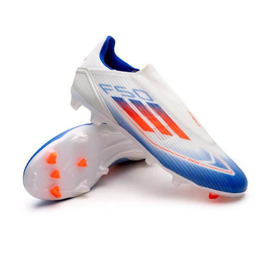 Scarpe adidas F50 League LL FG MG White Solar Red Lucid Blue Futbol Emotion