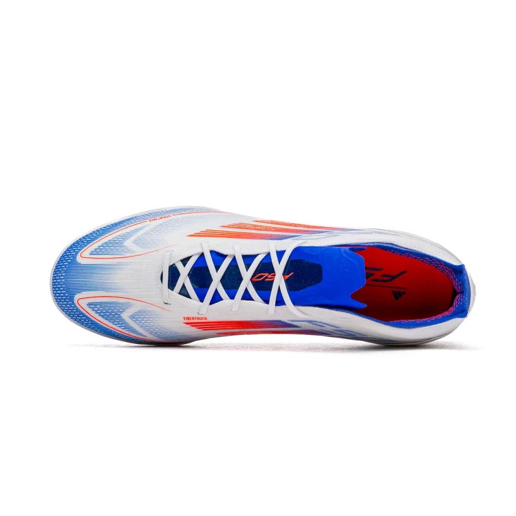 bota-adidas-f50-pro-turf-ftwr-whitesolar-redlucid-blue-4