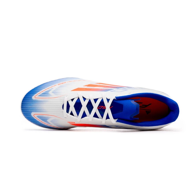 bota-adidas-f50-league-turf-ftwr-whitesolar-redlucid-blue-4