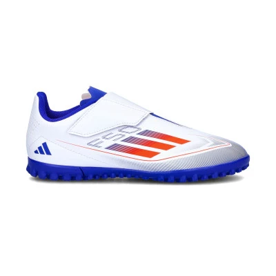 Chaussure de football Enfant F50 Club Turf Bande Scratch