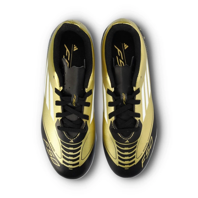 bota-adidas-f50-club-fxg-nino-messi-dorado-5