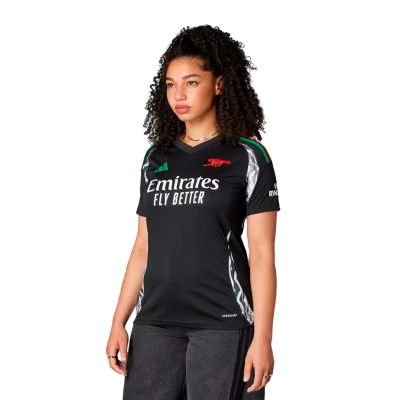 Camisola Arsenal FC Segundo Equipamento 2024-2025 Mulher