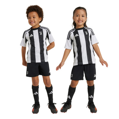Conjunto Juventus Primeiro Equipamento 2024-2025 Criança