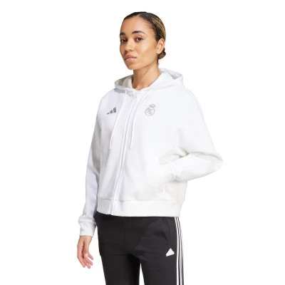 Real Madrid Vorspiel 2024-2025 für Frauen Jacke