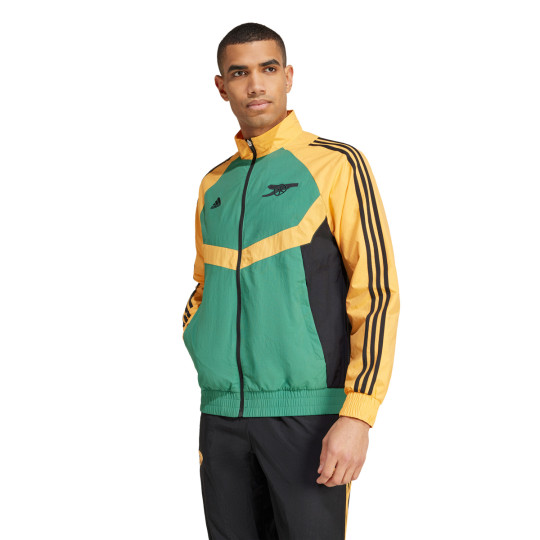 Adidas shops jacke grün gelb