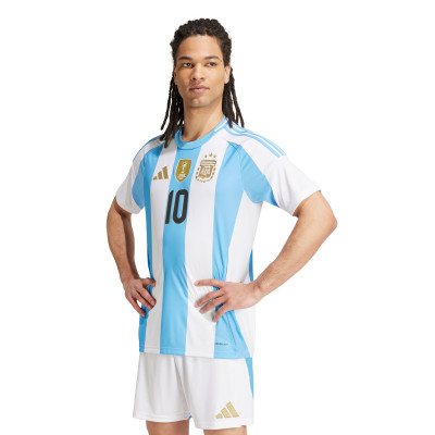 Camiseta Argentina MESSI10 Primera Equipación Copa América 2024