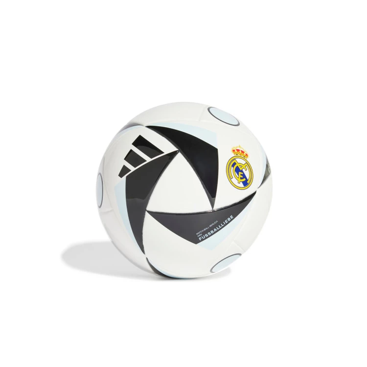 adidas - Piłka Real Madrid 2024-2025, Unisex, Odcień biało-czarno-niebo, 5