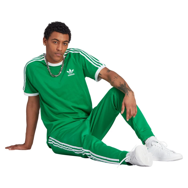 camiseta-adidas-3-stripes-green-2