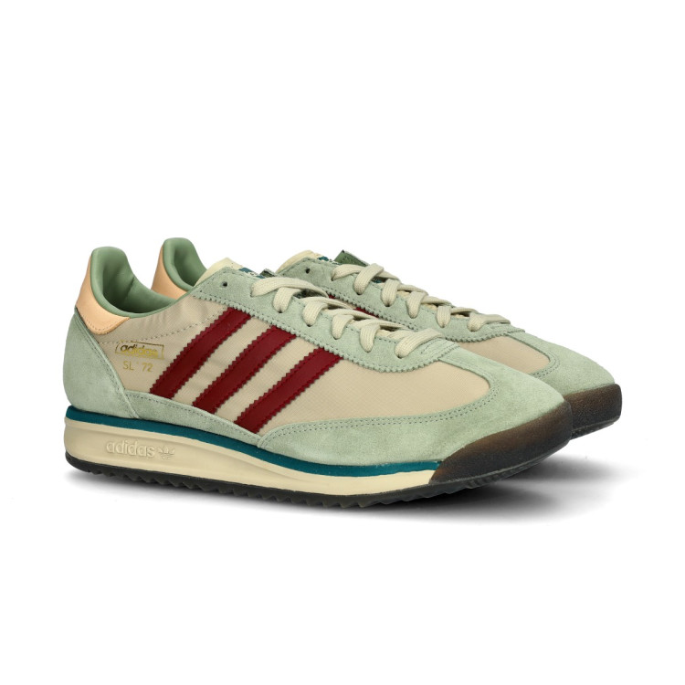 Sneaker adidas SL 72 RS putty grey shadow red legacy teal Futbol Emotion