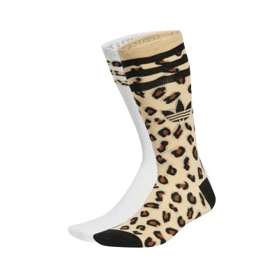 Meias Leopardo Crew (2 Pares)