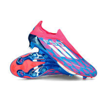 Football Boots adidas F50 FG Solar Blue White Solar Pink Futbol Emotion