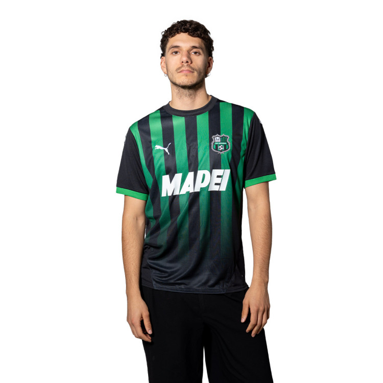 Maglia Puma UD Sassuolo Home 20242025 BlackFast Green Fútbol Emotion