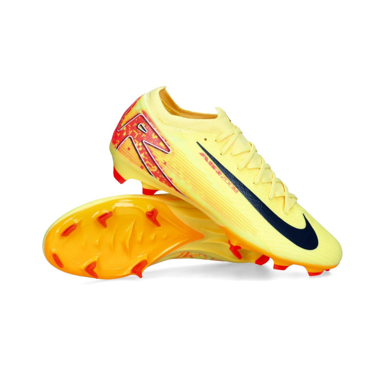 Football Boots Nike Air Zoom Mercurial Vapor 16 Pro KM FG Laser Orange Armory Navy Futbol Emotion