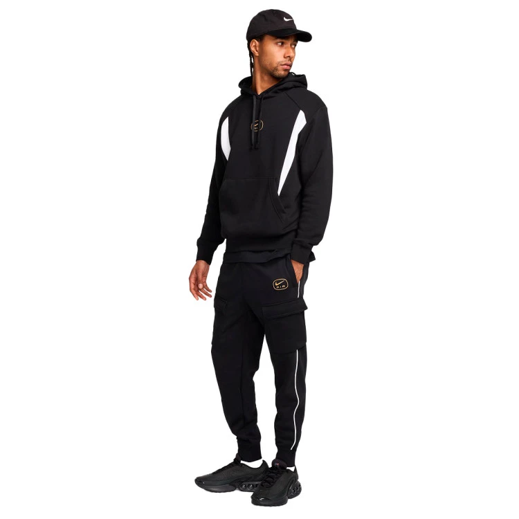 pantalon-largo-nike-swoosh-air-cargo-fleece-black-metallic-gold-4