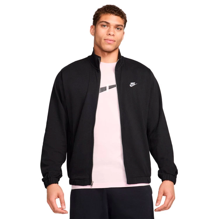 chaqueta-nike-club-knit-black-black-white-0