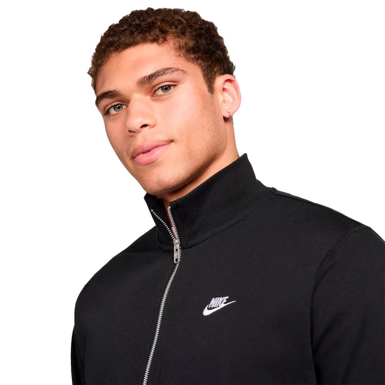 chaqueta-nike-club-knit-black-black-white-2