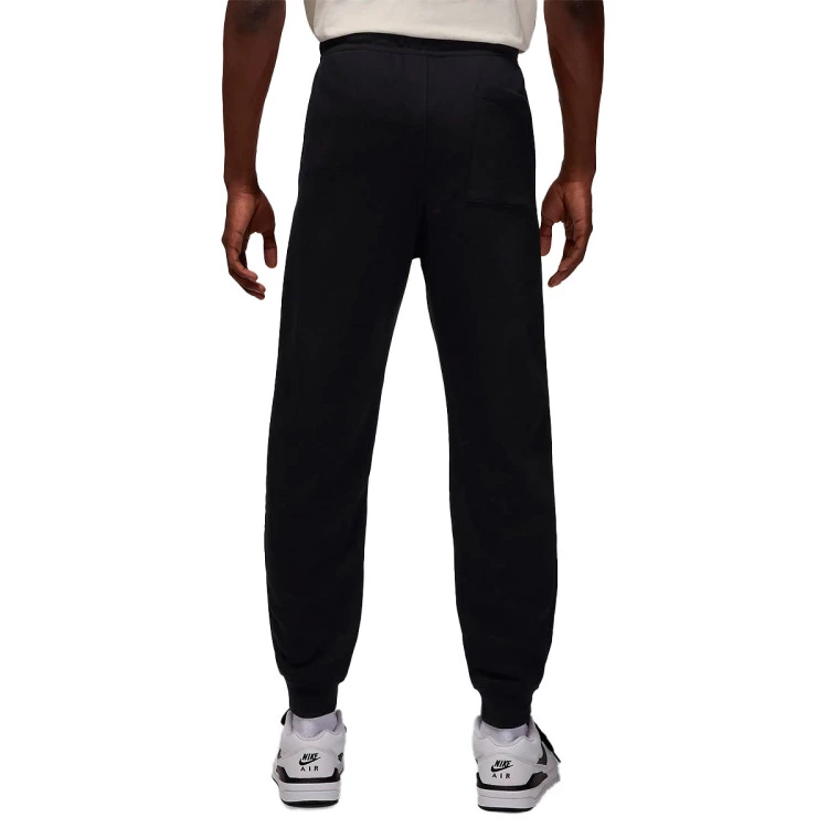 Jordan - Pantalón largo Brooklyn Fleece Pant, Unisex, Black-White, XL