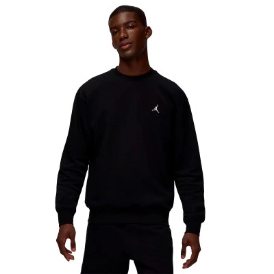 Black and white jordan sweatshirt on sale