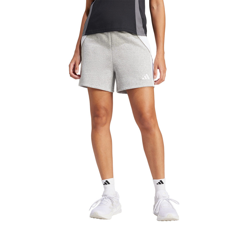 Adidas grey cotton shorts deals