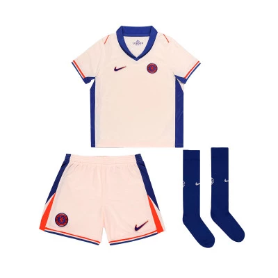 Conjunto Chelsea FC Segundo Equipamento 2024-2025 Criança