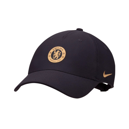 Cap Nike Chelsea FC 2024 2025 Platz Blau Club Gold Futbol Emotion